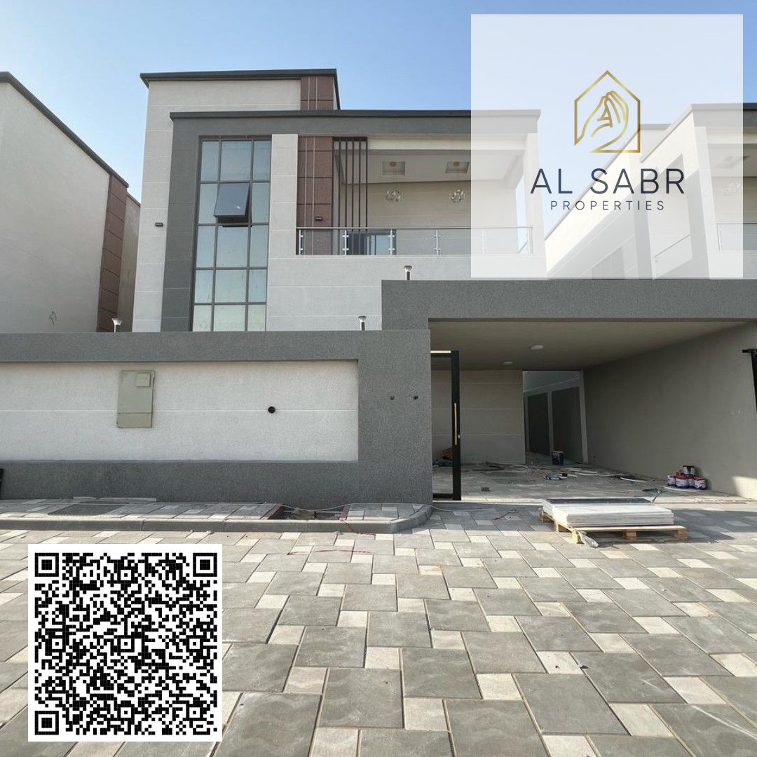 Luxury 5BHK Villa for Sale in Al Helio 2, Ajman | 3,014 Sq. Ft | AED 1.85M | Brand New | Majlis + Hall + Modern Kitchen | Prime Family Location