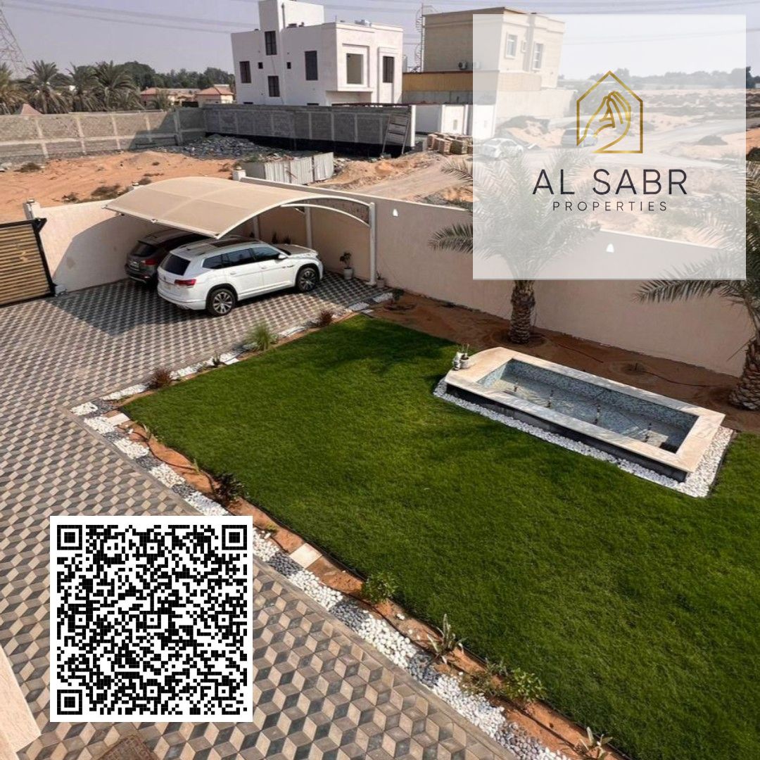 Big Size Villa for Sale | 3 Master Bedrooms + Majlis + Maid Room | 8,180 sqft Plot | Al Helio 1, Ajman | AED 3M