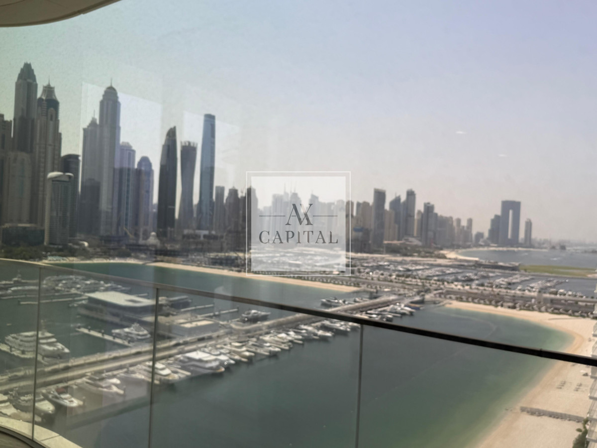 Sea View 3BR | Palace Beach Residence | Vacant
