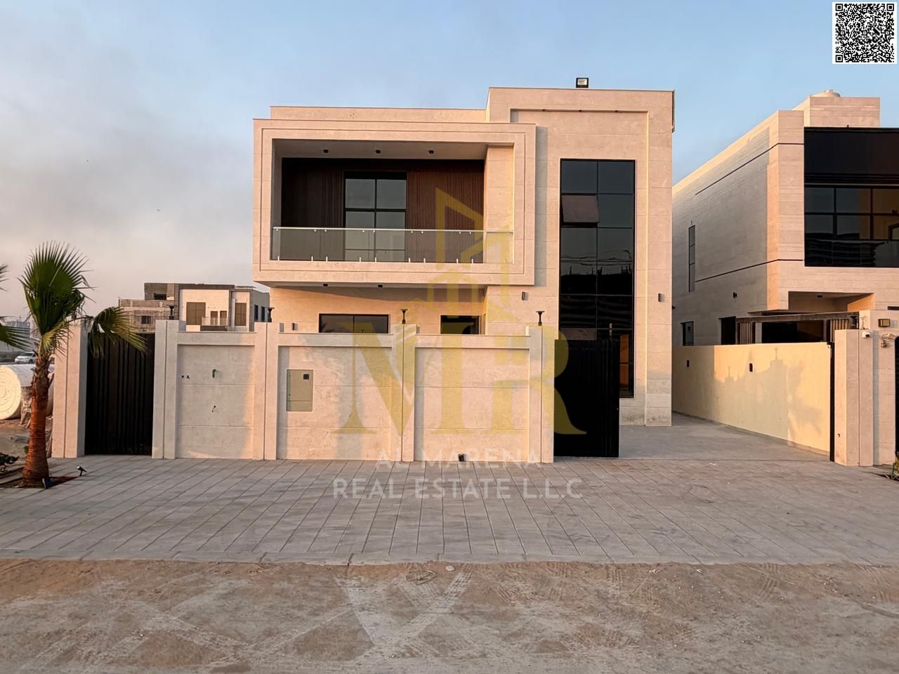 An exceptional villa embodying true luxury, next to the Azha project – near the main street.