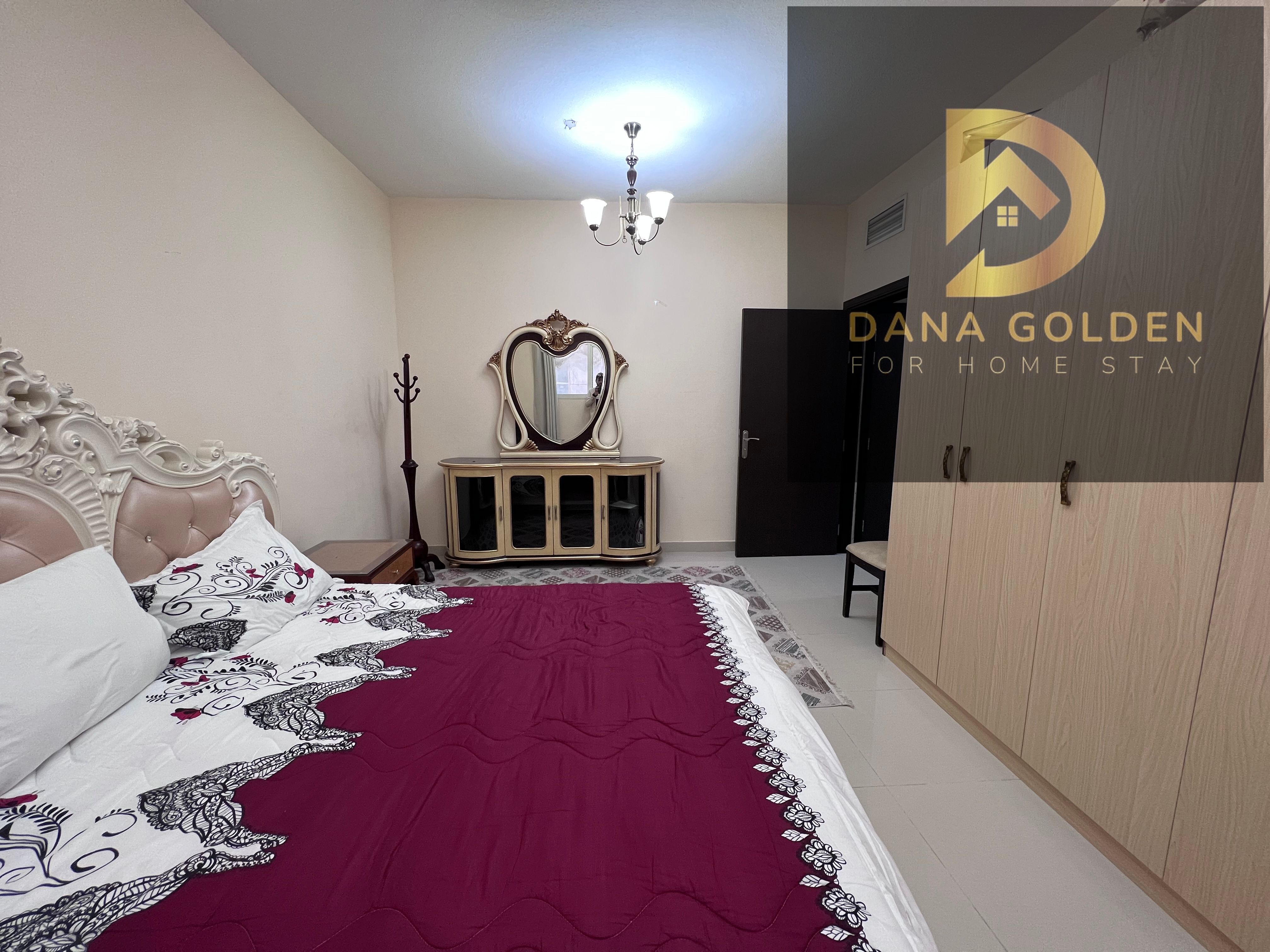 INCLUDING ALL PARKING FREE Fully furnished cheapest 3bhk 2bath balcony ready to move hot location easy access to dubai for more details contact us