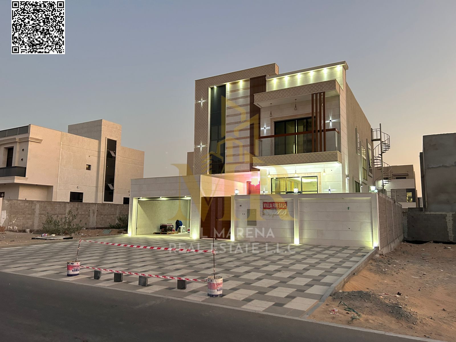 A unique opportunity at an attractive price and with no annual fees: Own a villa for sale in Ajman, first occupancy, freehold, super deluxe finishing,