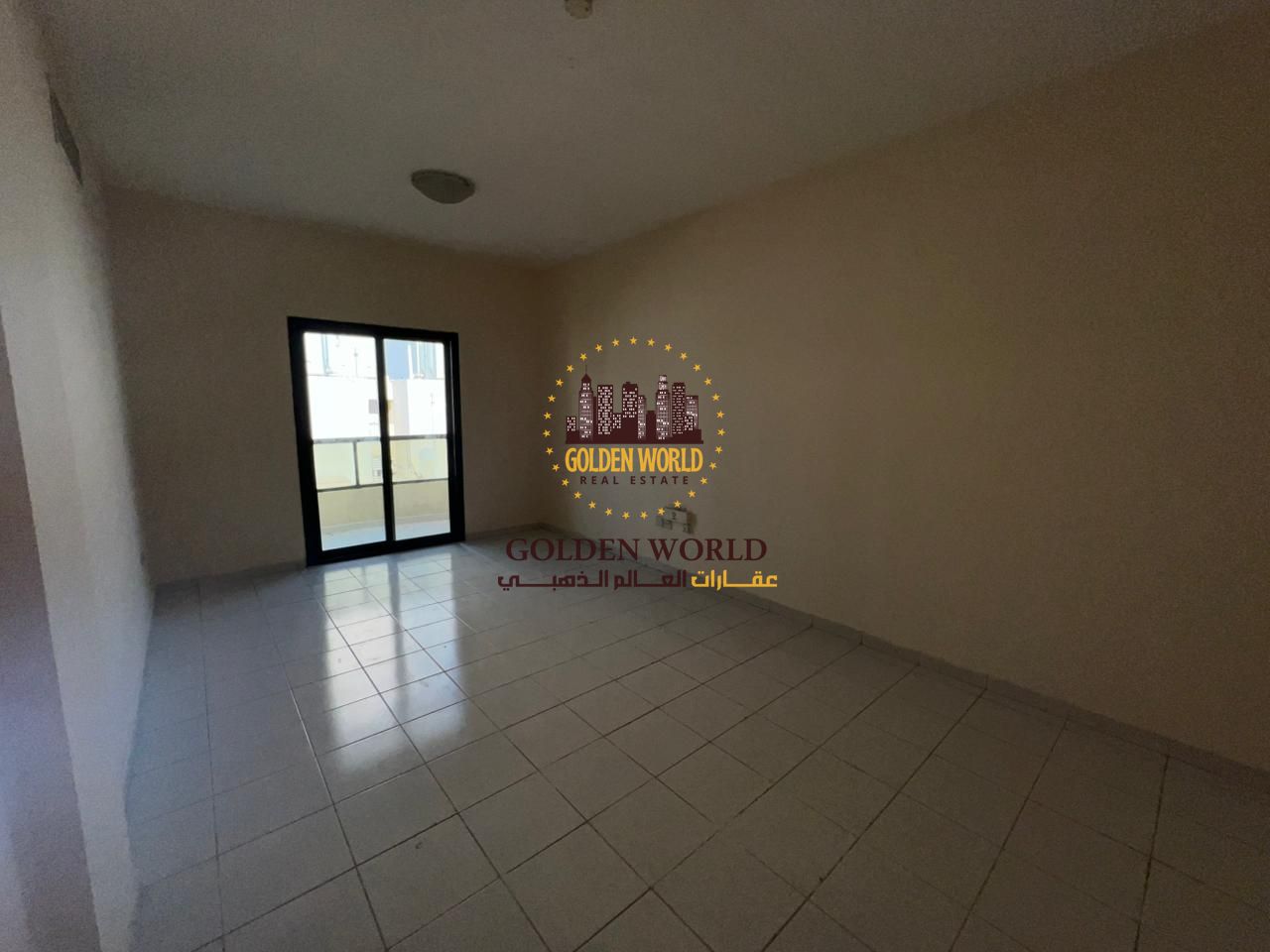 Two-bedroom apartment with living room in Al Nahda, Sharjah, 2 bathrooms, open bedroom views, gym and kids area, prime location. Price 44,000.