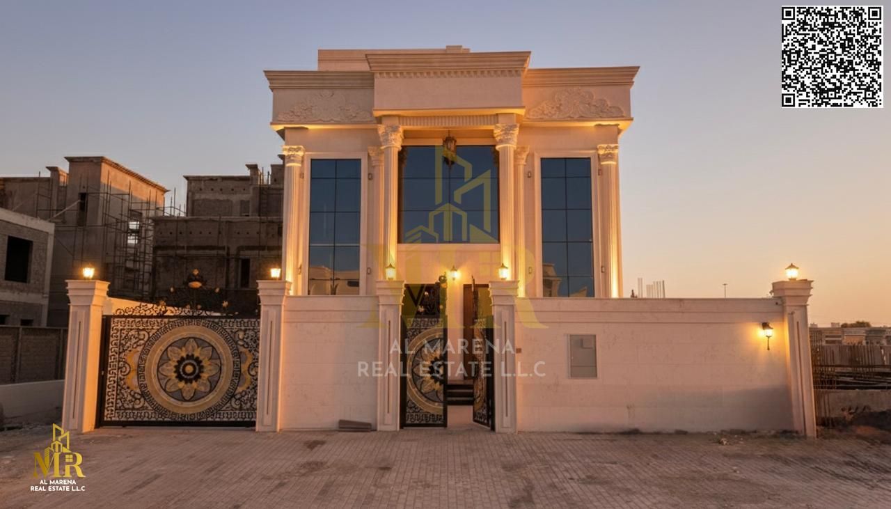 Mini palace near the park, two floors plus roof, 5 master bedrooms with spacious layout, premium finishes, offered at a price inclusive of all fees.