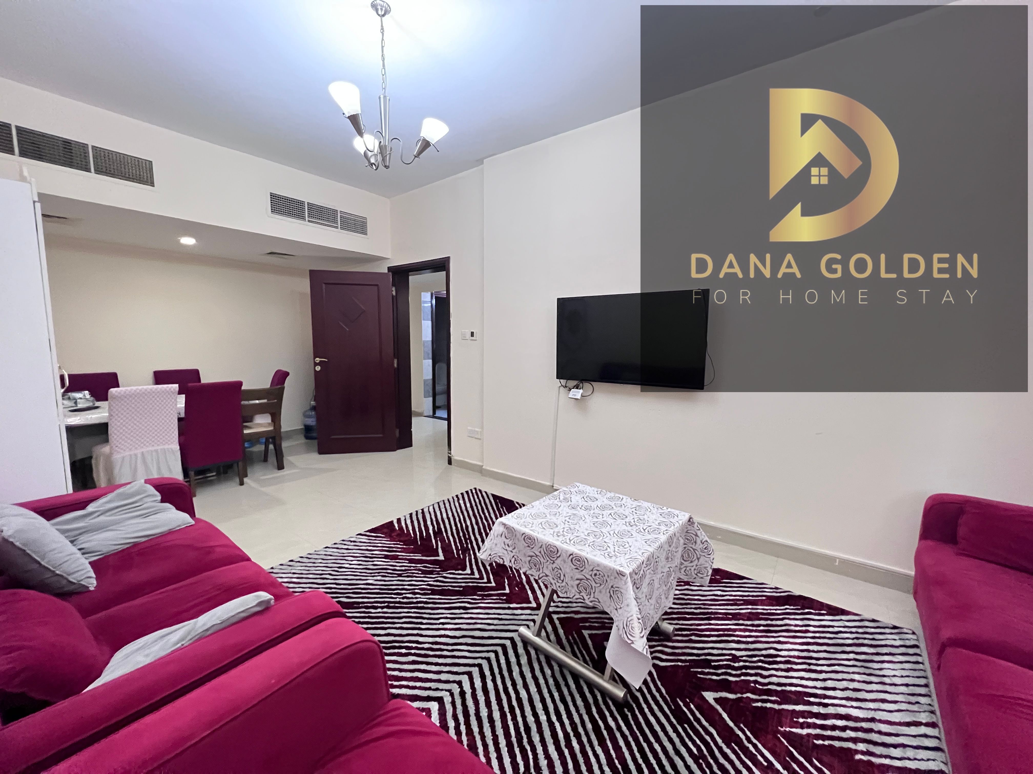 Fully furnished monthly cheapest 2bhk 2bath ready to move hot location easy access to dubai for more details and information contact us