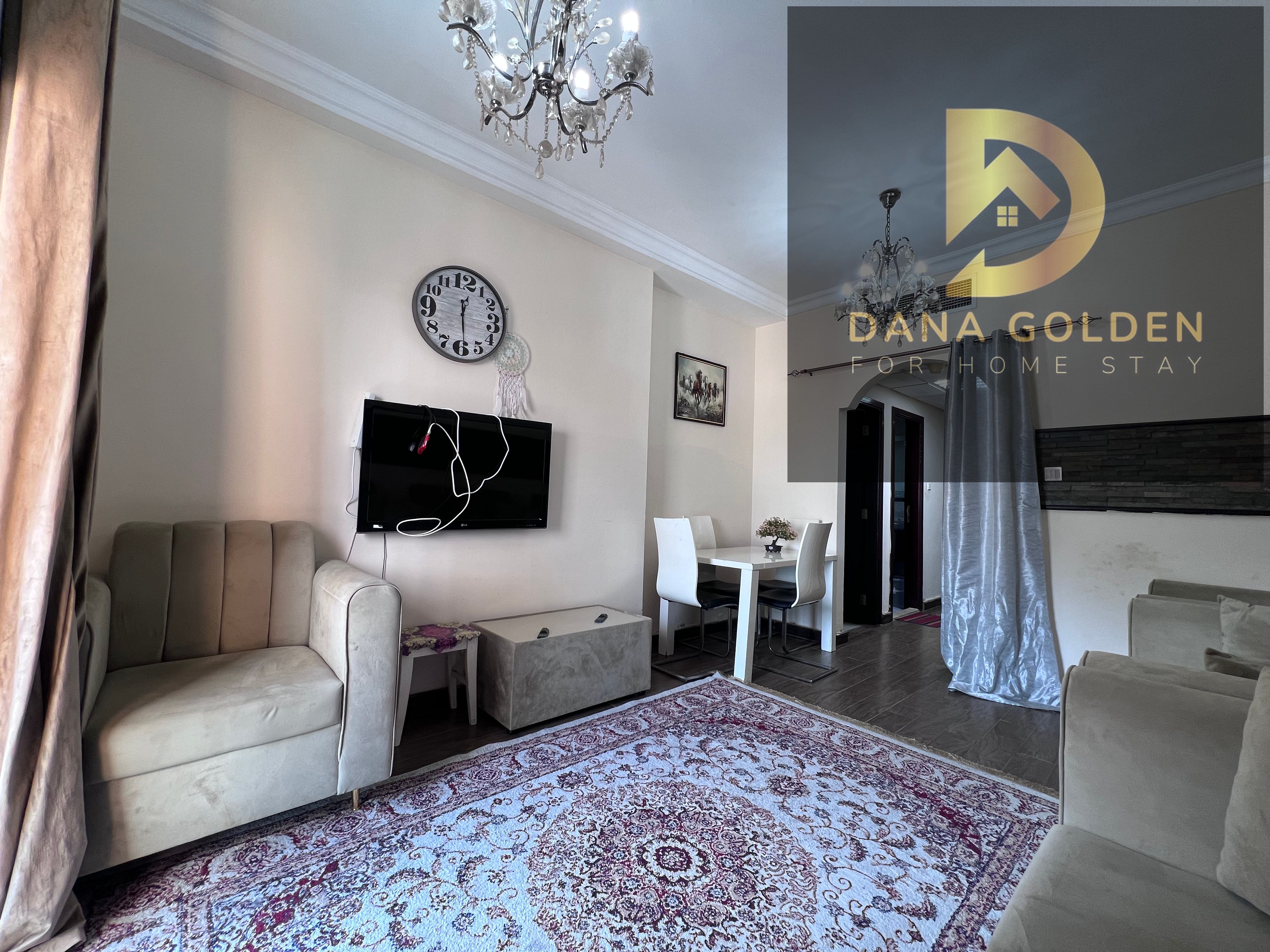 Fully furnished monthly cheapest 2bhk 2bath with balcony ready to move hot location easy access to dubai for more details and information contact us