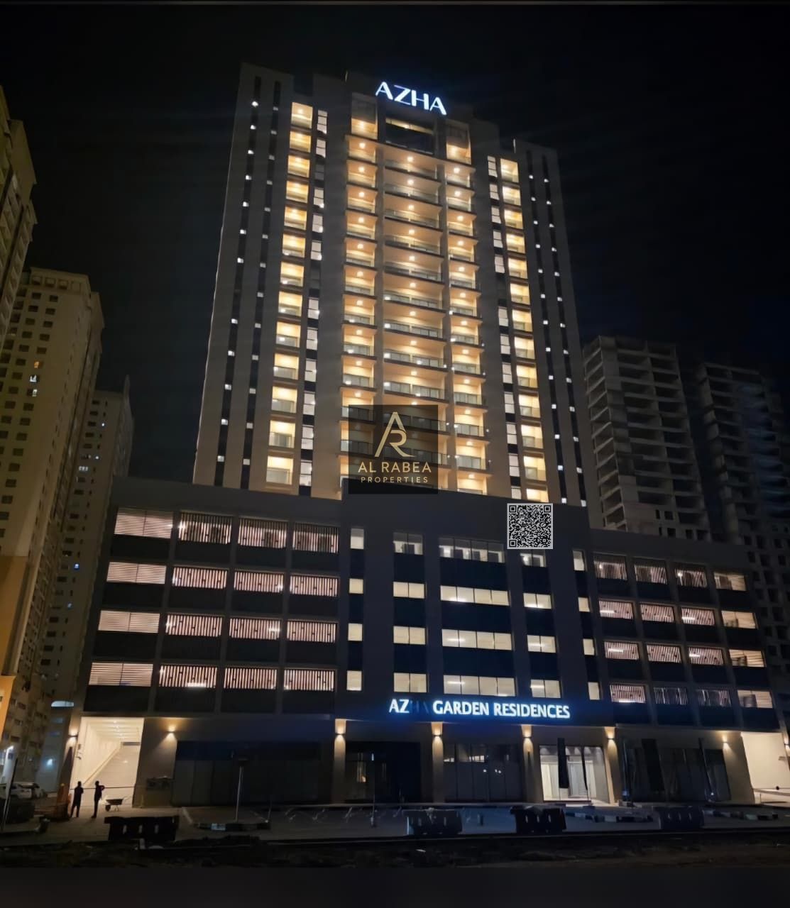 First occupancy - Families only - Swimming pool, gym, parking - Maintenance - 24-hour security - High-end finishing on Mohammed Bin Zayed Road