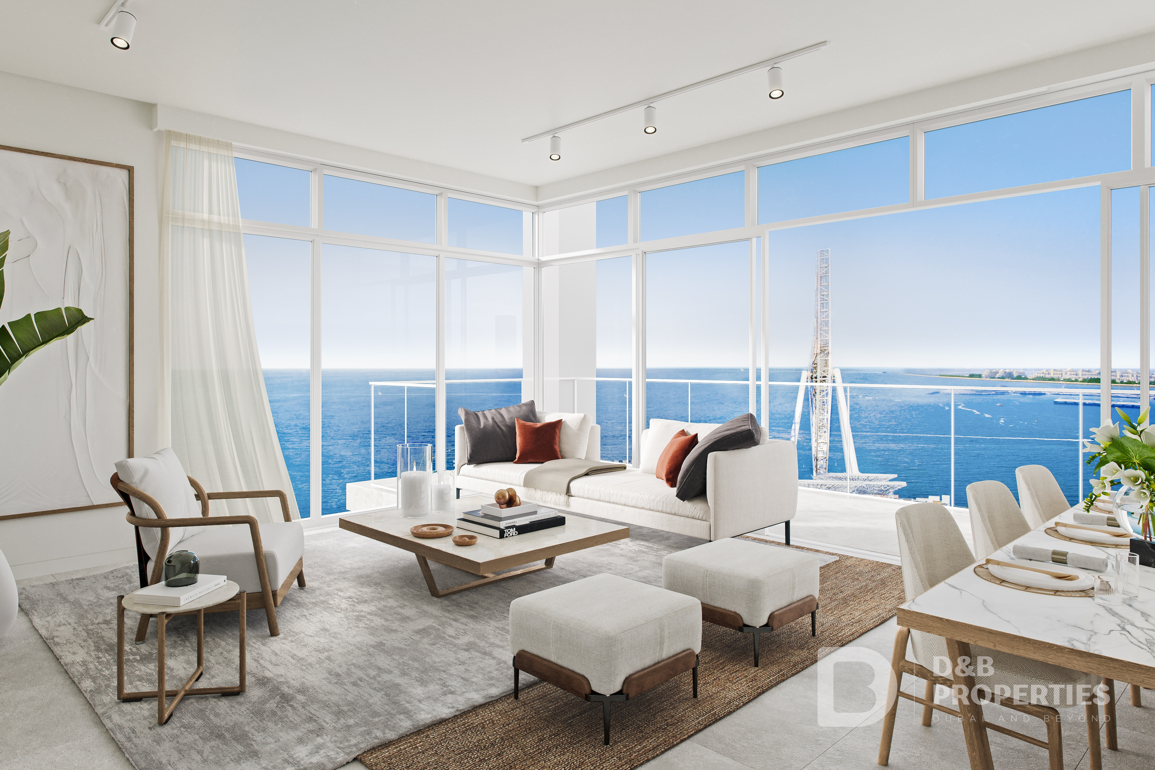 Sea and Skyline View | Prime Location | Low Floor