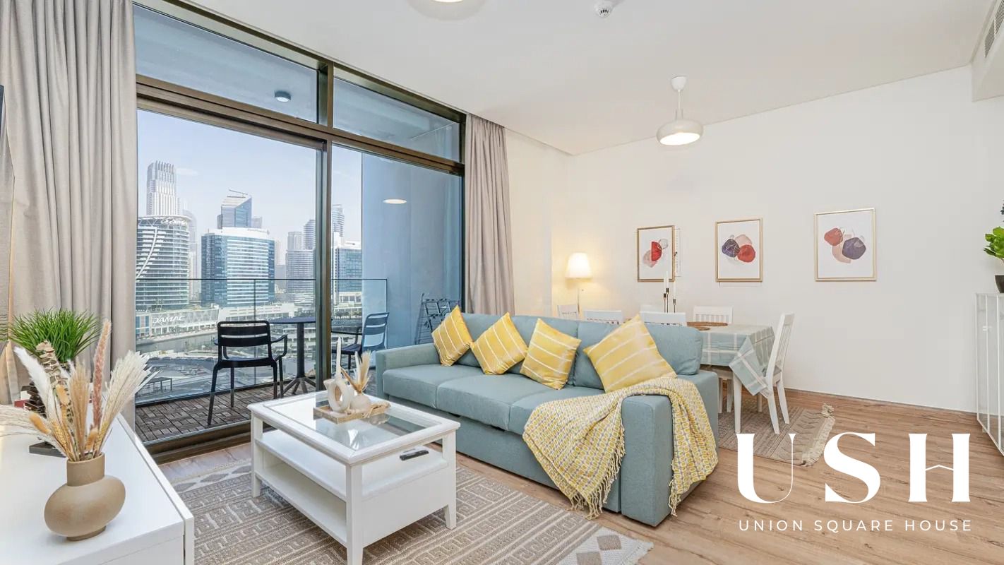Modern 2BR | Peninsula One | Business Bay