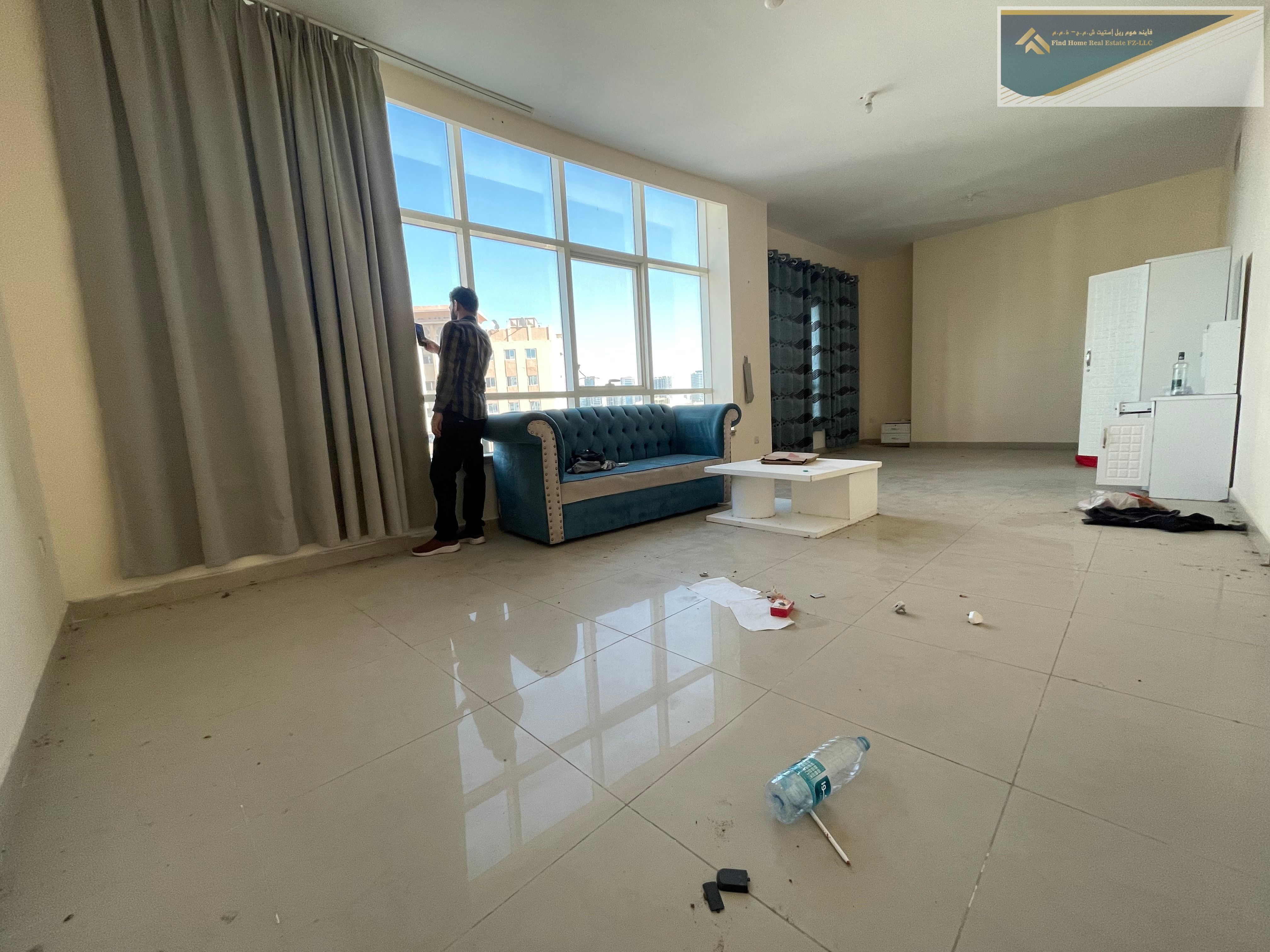 FULLY LUXURIOUS!!2BHK WITH 4 BATHS AND MAID ROOM FULL SEAVIEW NEAR TO CORNICHE WITH 2MASTER ROOMS WITH BIG WARDROBES WITH PARKING POOL 60k