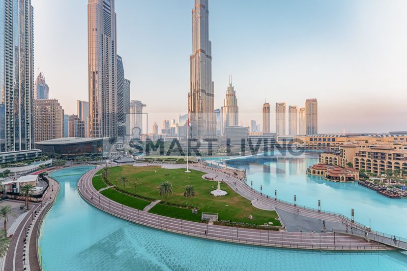Burj View | Furnished Upgraded 3 Bed w Maid | VOT