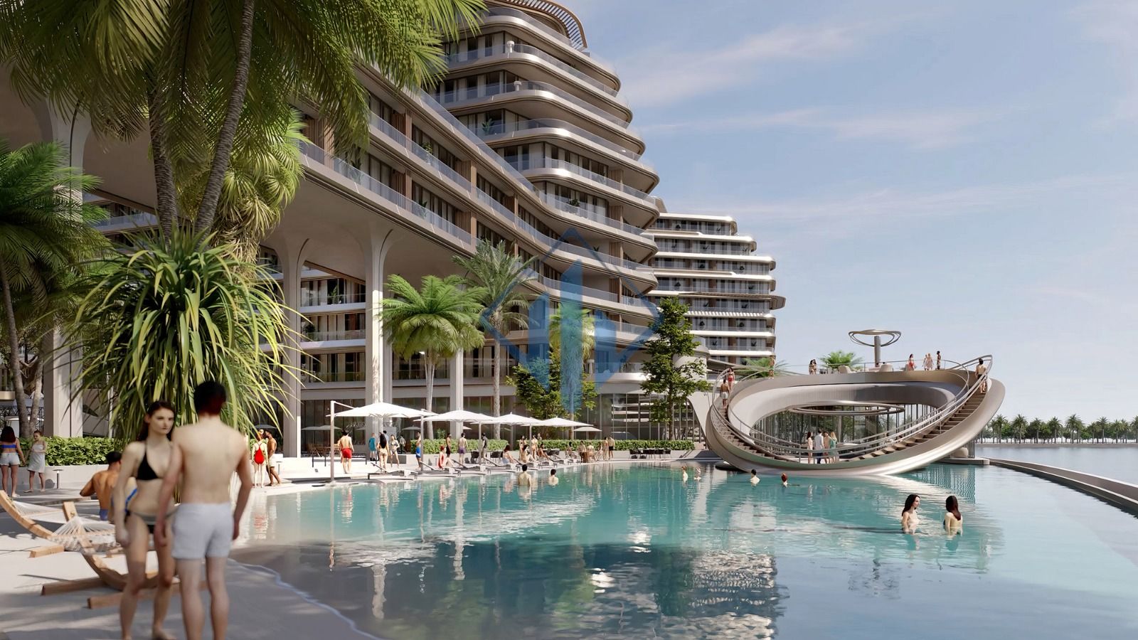 Premium 1BR Tower 4 | Lagoon View | Higher Floor
