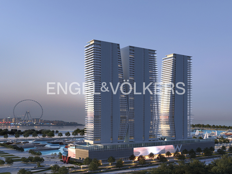 Iconic Sea & Dubai Eye View | 1BR | Q1/28