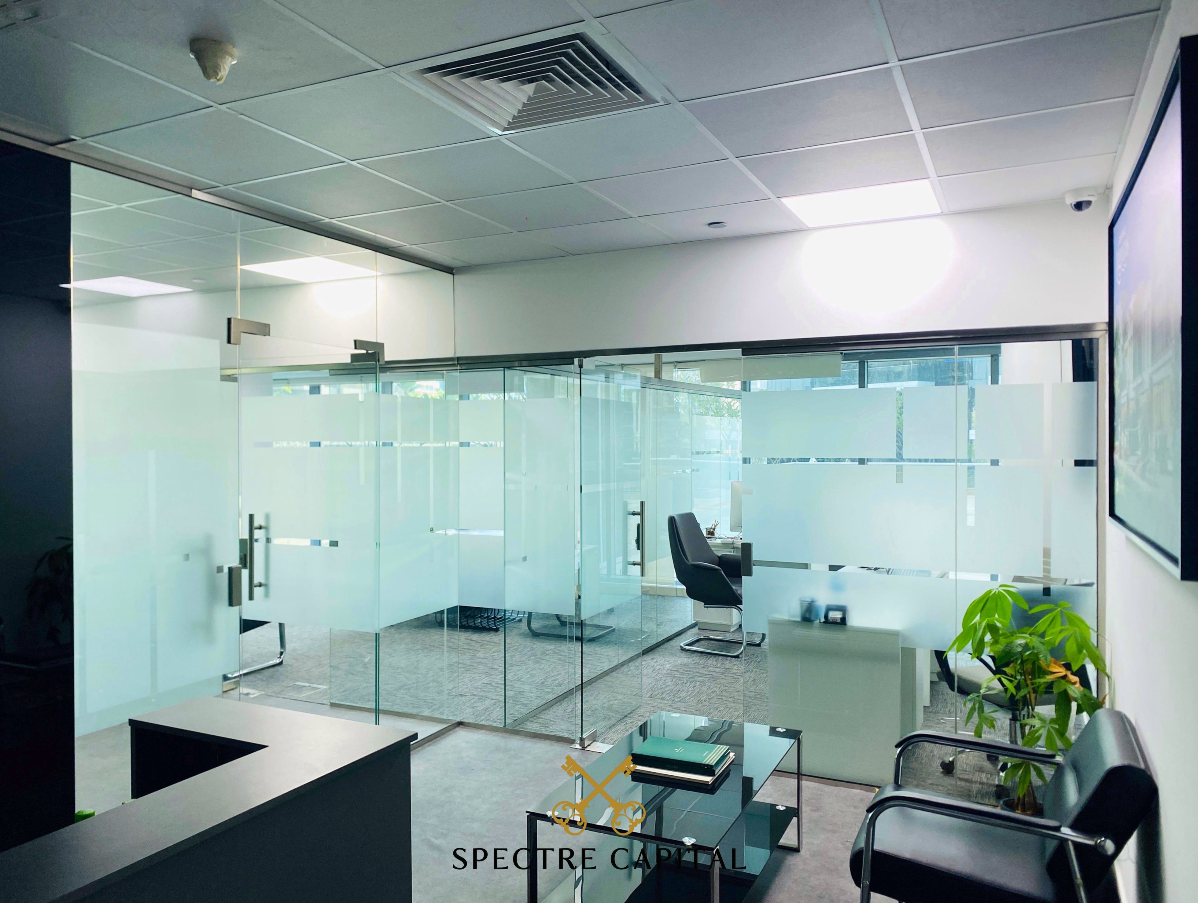 Fully Furnished Office | 2 Parking | Floor-to-Ceiling Windows