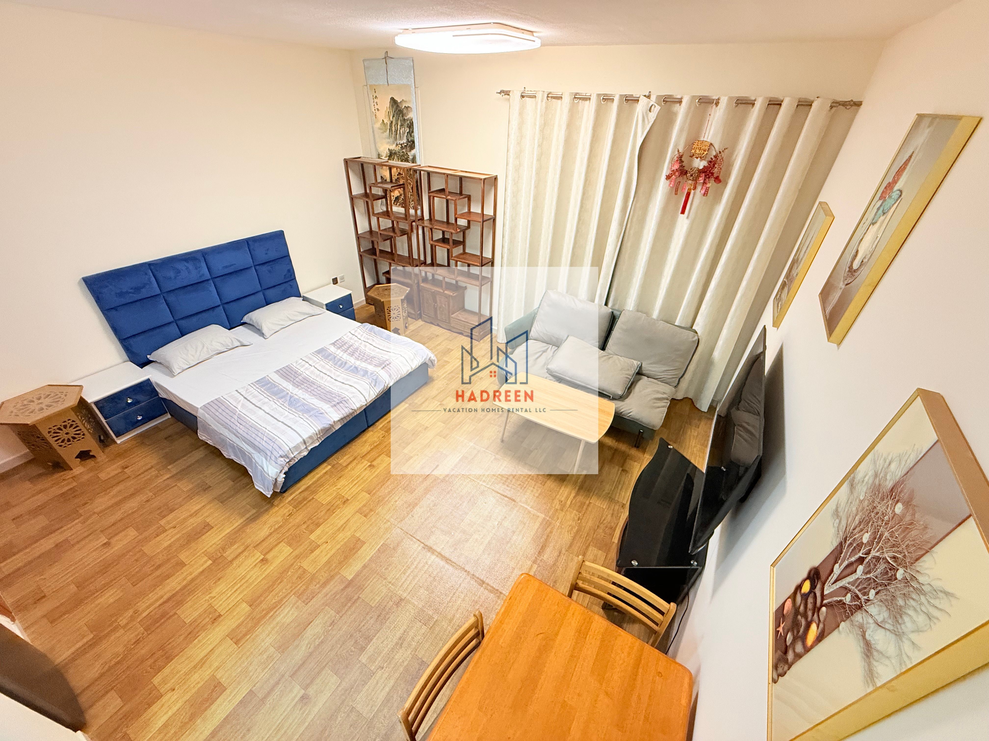 Fully modified studio apartment available in france cluster. International city