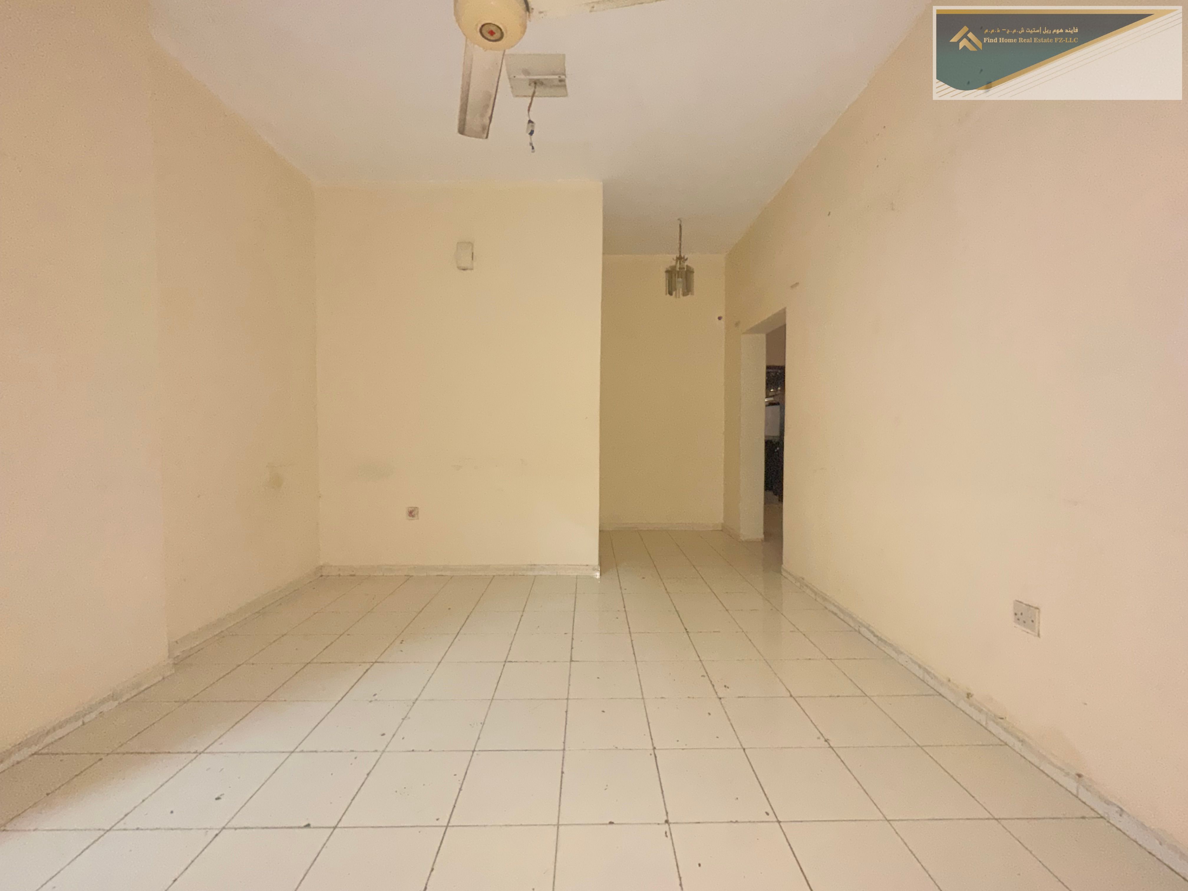 HOT OFFRE!! CHEAPEST RENT! 1BHK WITH 2 WASHROOMS CENTEAL AC NEAT AND CLEAN BUILDIND ONLY FOR FAMILY JUST 285K IN AL QASIMIA