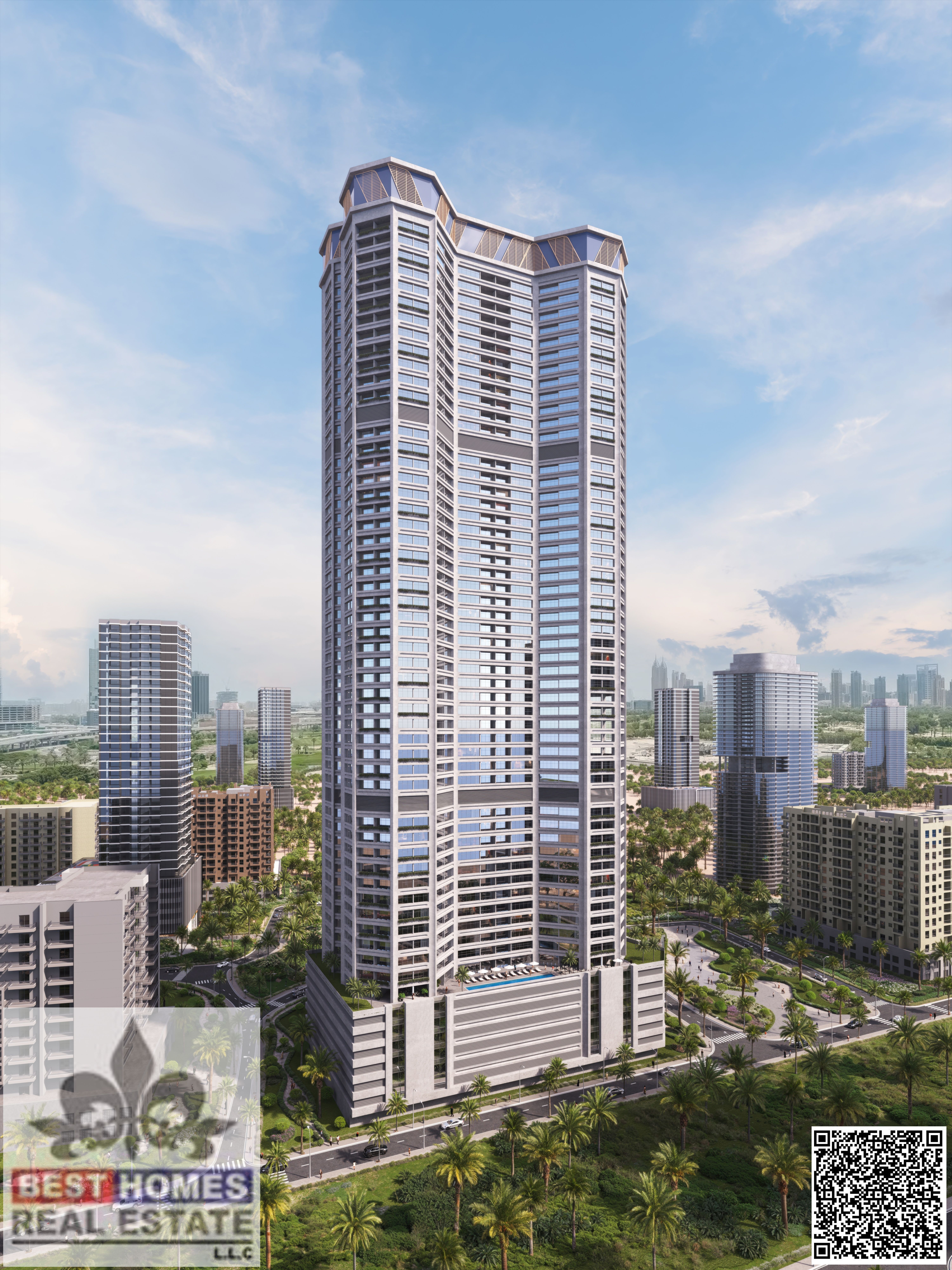 Modern & Elegant Design apartment IN Infinity Tower offers you the best Luxury living in Al Humaid City Ajman