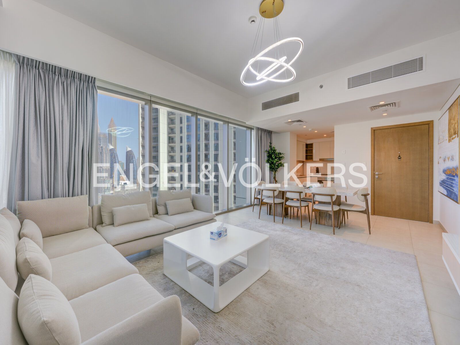Burj Khalifa View | 3 BR + Maids Room