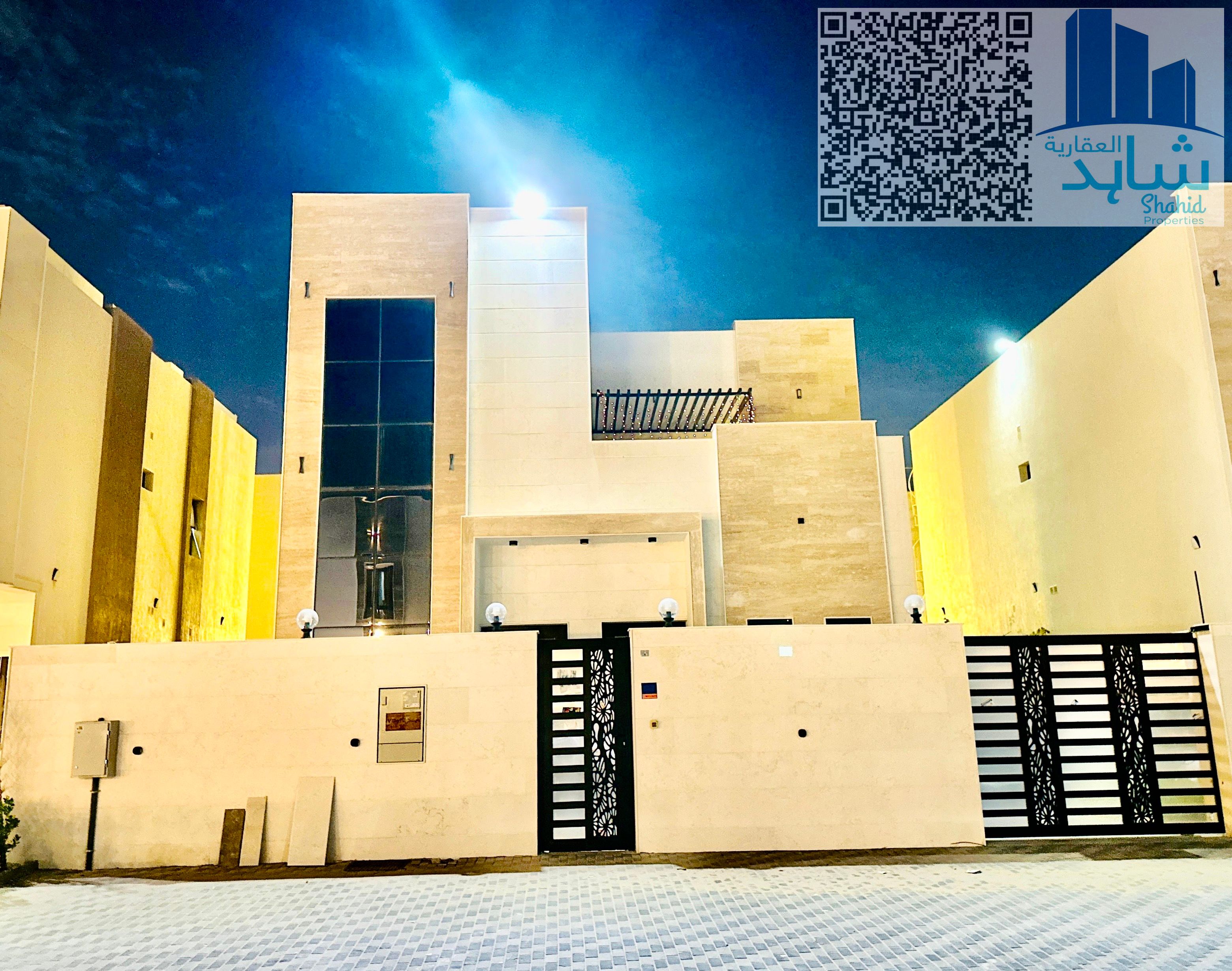 Villa for Rent in Al Ameena Village, Ajman | 4 Master Bedrooms | 95K