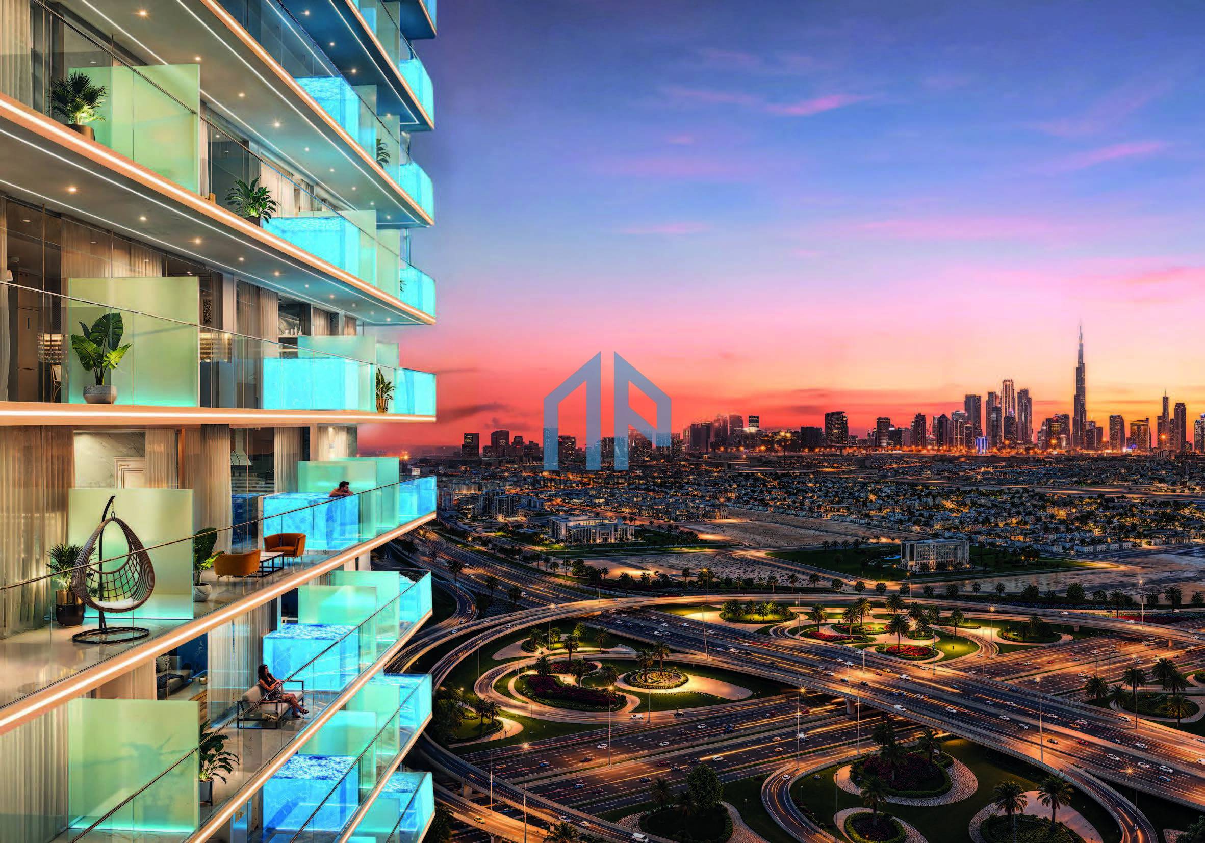 2 Bed + Private Pool | Skyline and Community View