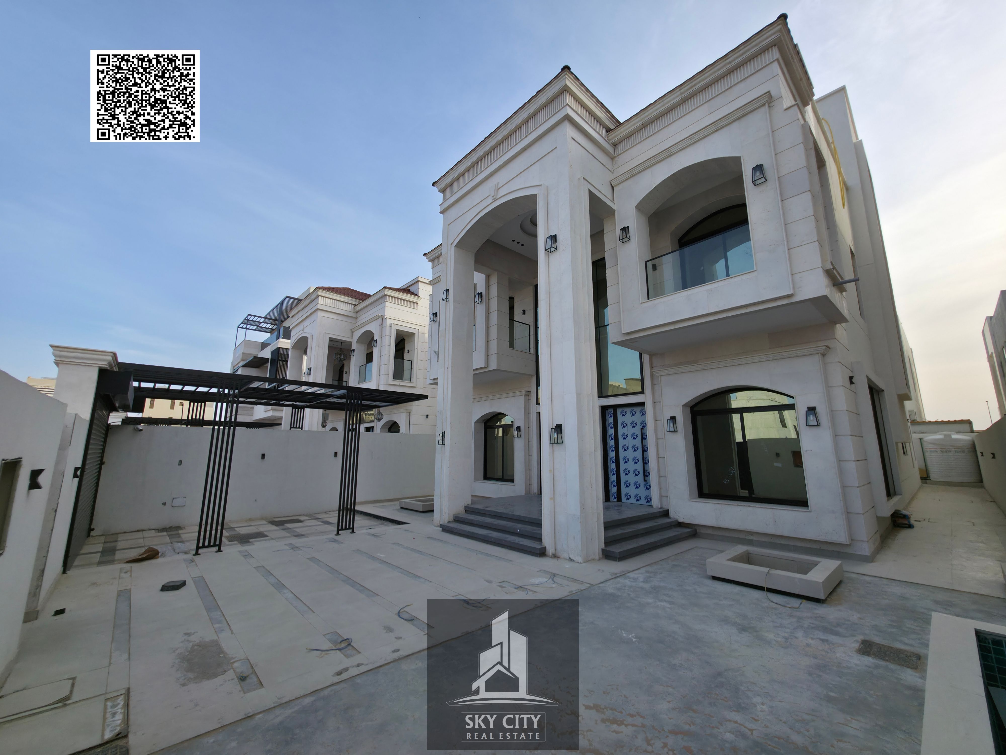 Ultra-Luxury 3-Storey Villa in Al Bahia, Ajman | Prime Location | Central AC | 5 Master Bedrooms