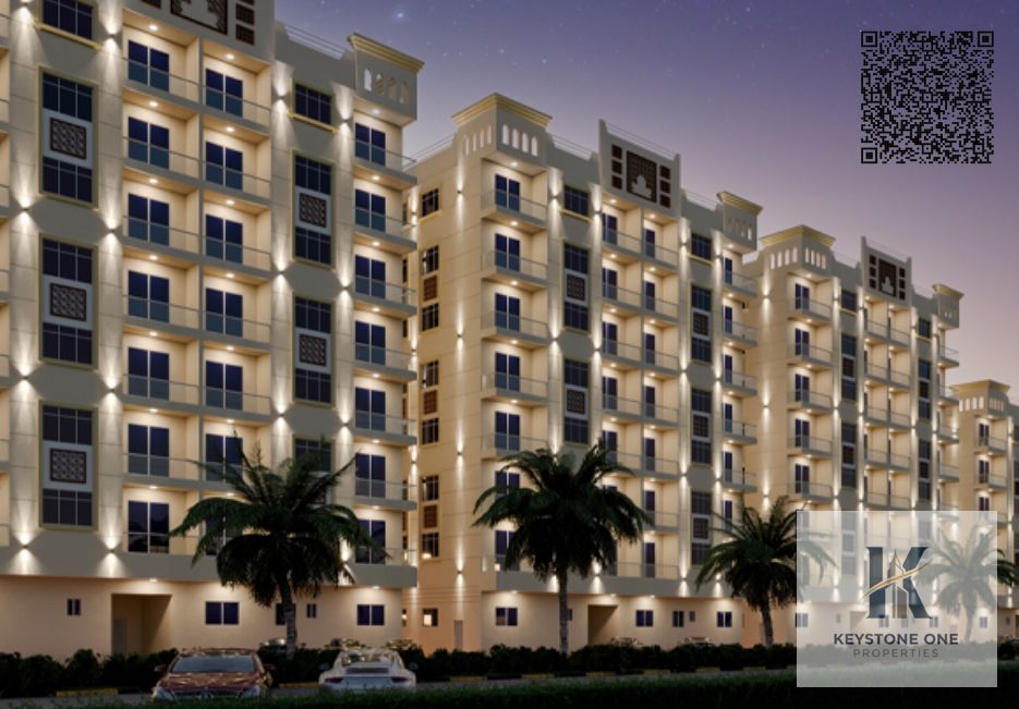 Affordable Studio for sale in Al Ameera Village Ajman with balcony and close kitchen | Zero Commission | Handover Q4 2027