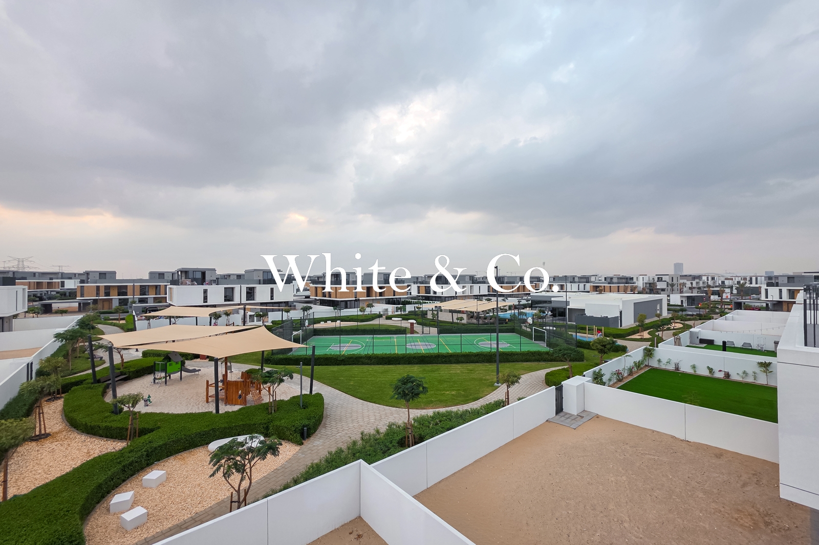 Twin Villa | Directly On Park |Landscaping