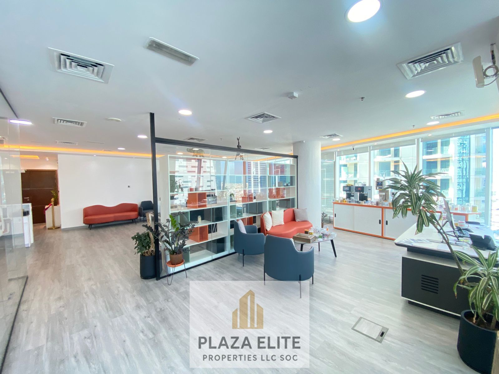 High Floor Office | Glass Partitions | Furnsihed | Business Bay