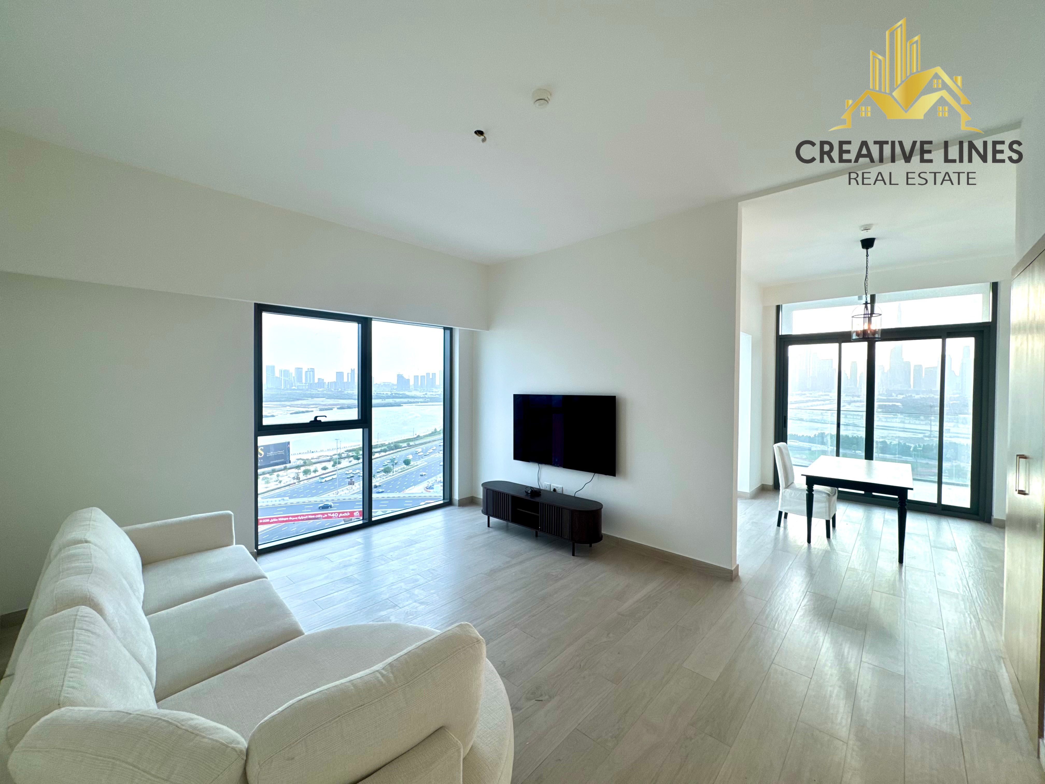 Premium 2BR Apartment | Full Creek & Skyline View | Burj Khalifa view