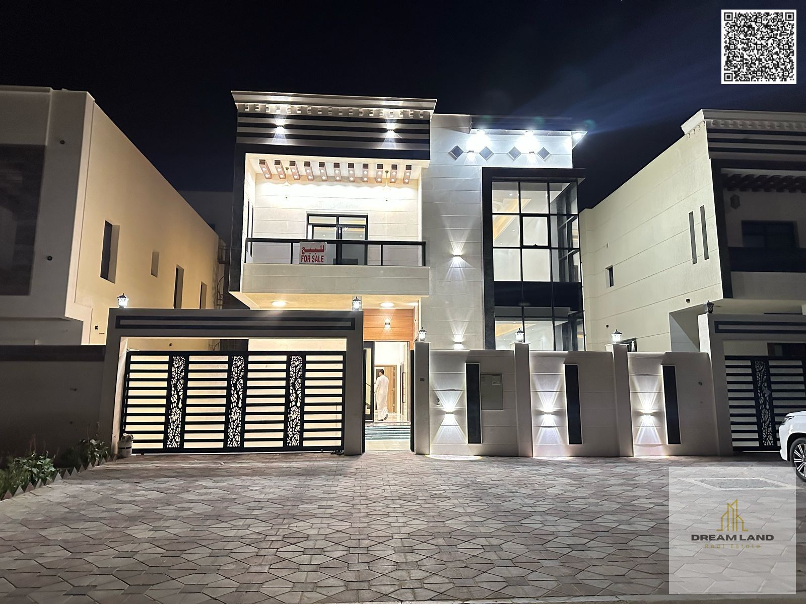 A villa with all-inclusive price (electricity, water, and air conditioning) ready for immediate occupancy in one of Ajman's most prestigious areas.