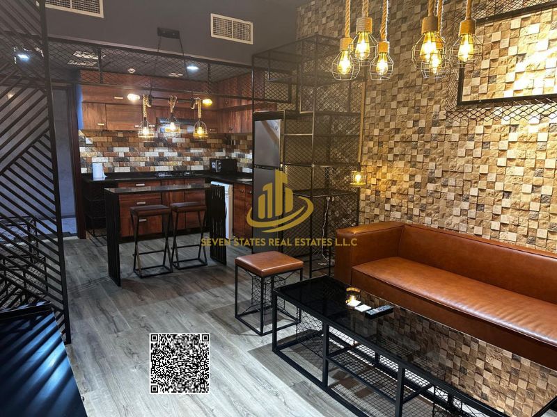 Furnished one-bedroom apartment for monthly rent in the heart of Ajman