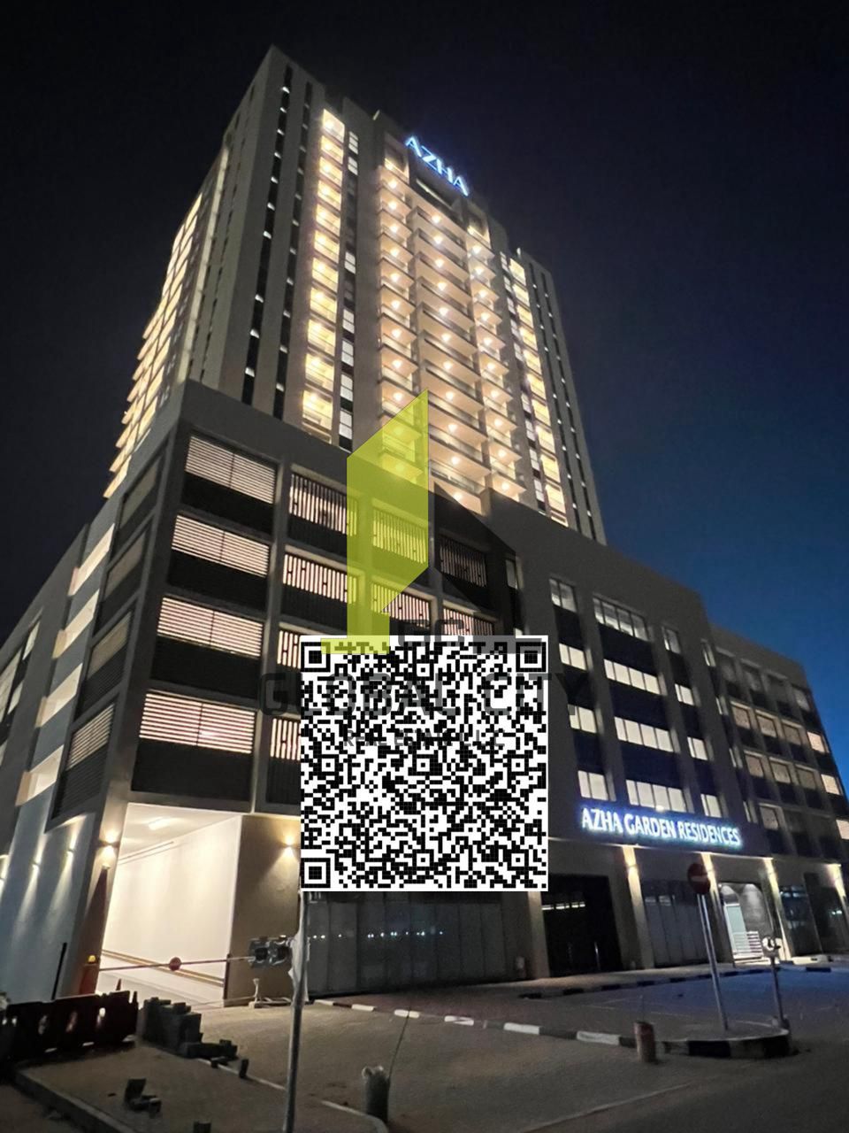 Brand New | Studio Apartment | For Rent Just 26,000 | Azha Garden Residence.