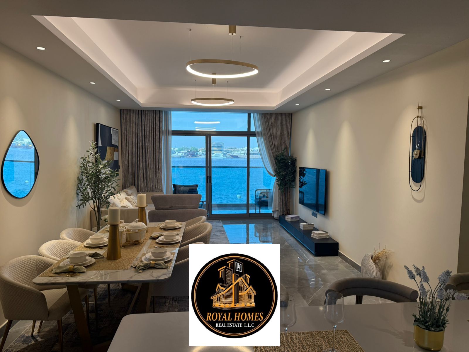 Apartments for Sale in Ajman Creek Towers | 1% Payment Plan