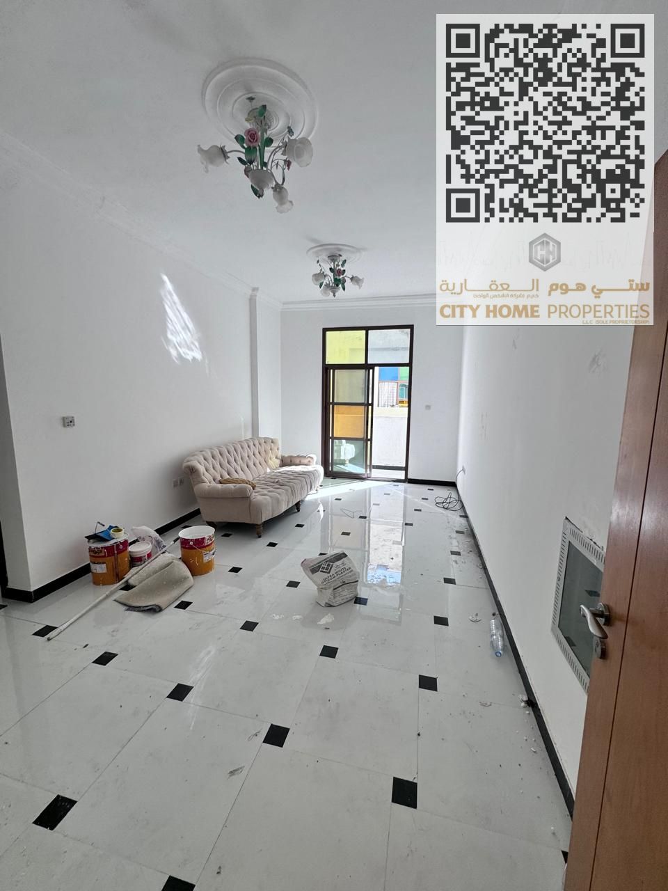 The lowest-priced spacious 1 bedroom apartment is available for annual rent in Al Rawda 3, Ajman, located in a family-only building near the Mohammed