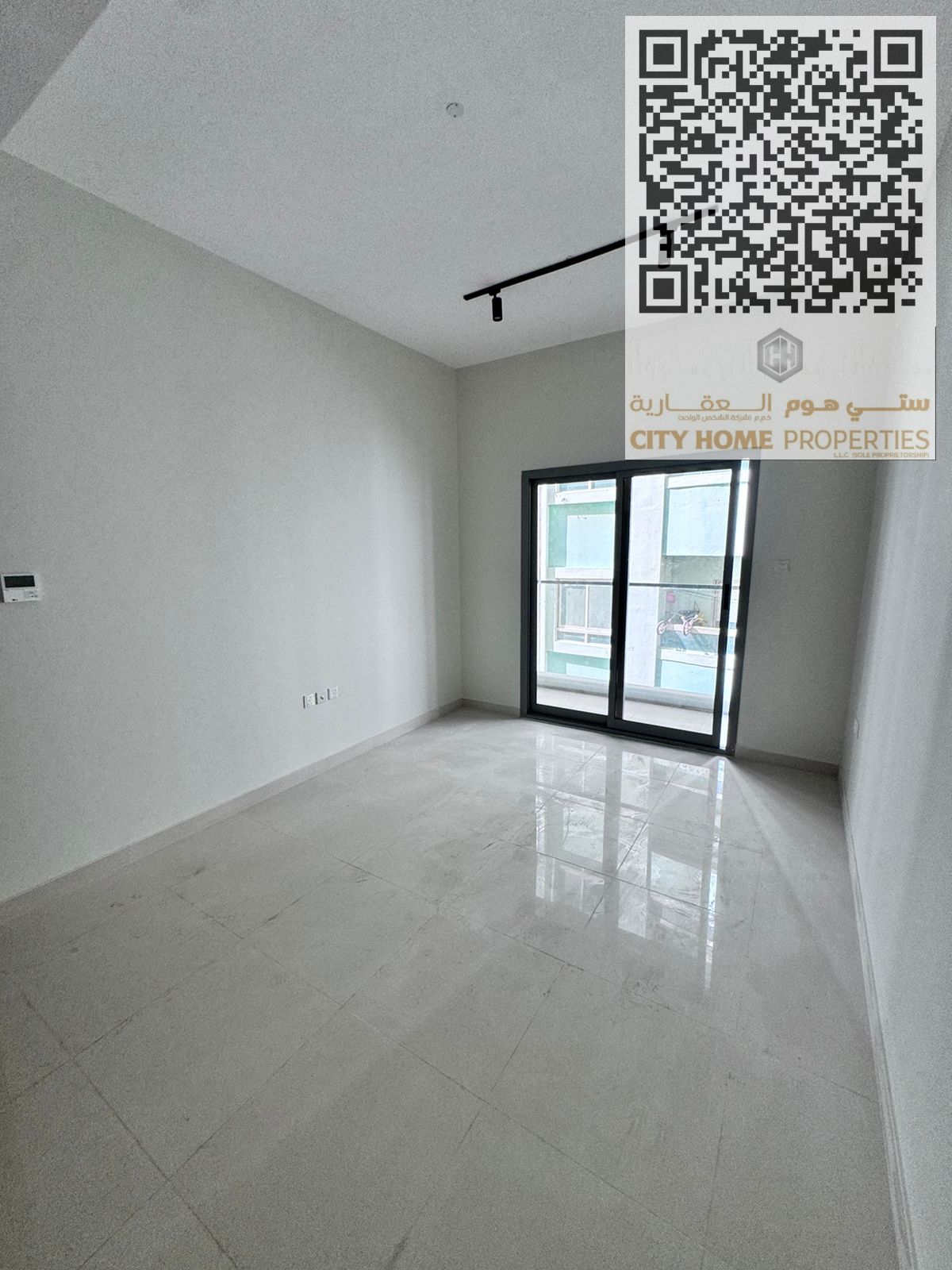 Apartment for Annual Rent | Balcony & Central AC