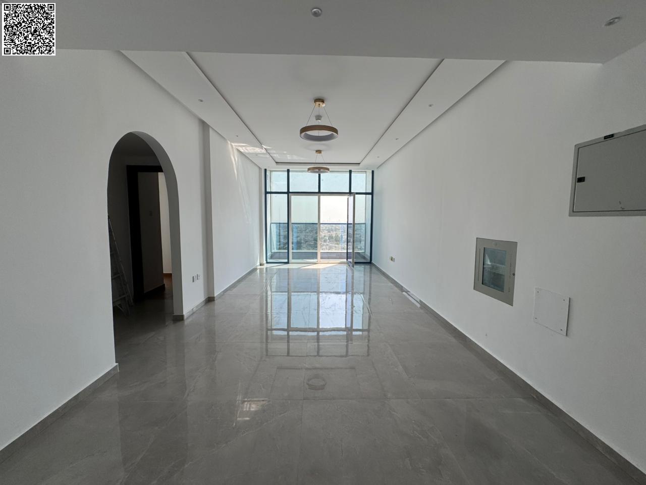 First tenant 2BHK in Al Nuaimiya, Ajman prime location, close to services, easy Dubai exit, private parking, super deluxe finish, spacious.