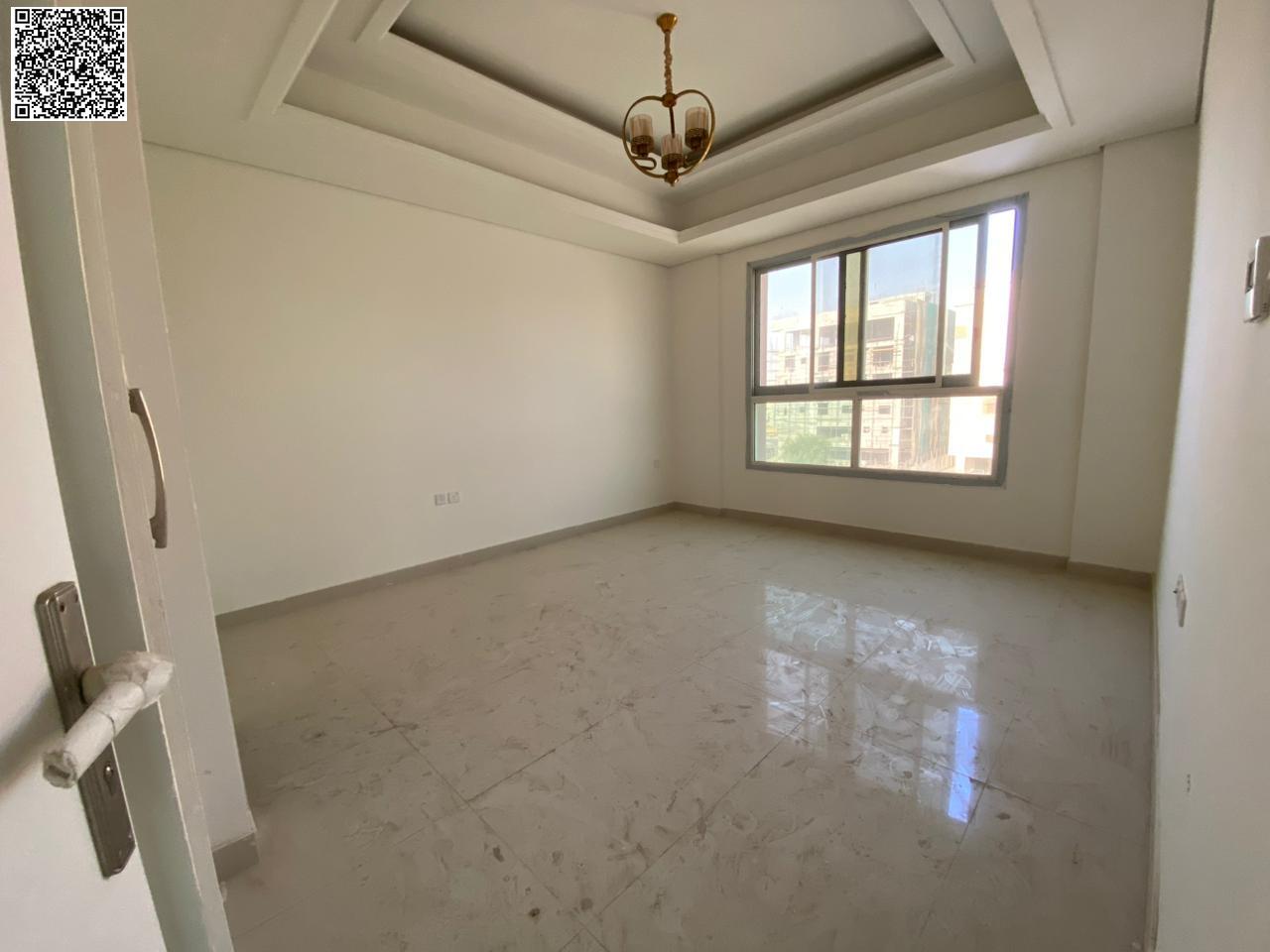 First tenant 3BHK for annual rent in Al Mowaihat 3, Ajman, private parking, 1 month free, nice finish, near services, easy Dubai exit.