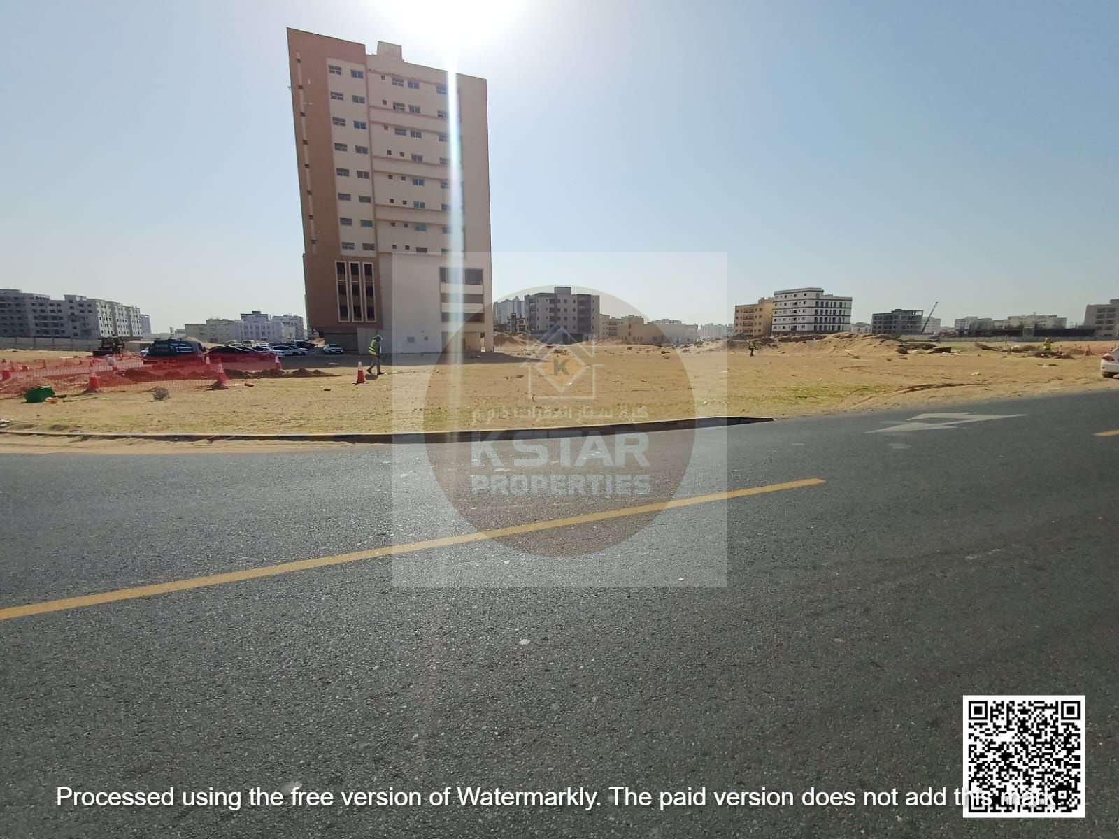 6727 SQ FT G+ 8 Commercial Corner Plot for Sale – Al AL JURF INDUSTRIAL 3 BEHIND CHINA MALL , Ajman