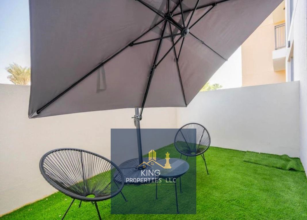 Furnished studio with balcony for rent uptown al Zahia Sharjah