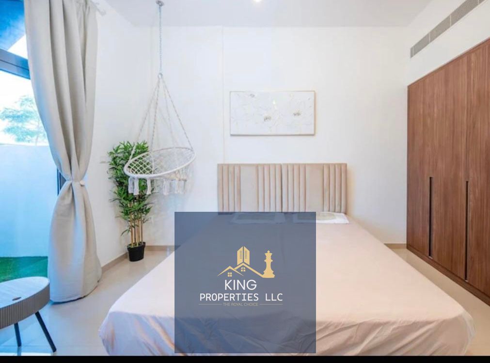 Furnished studio with balcony for rent uptown al Zahia Sharjah