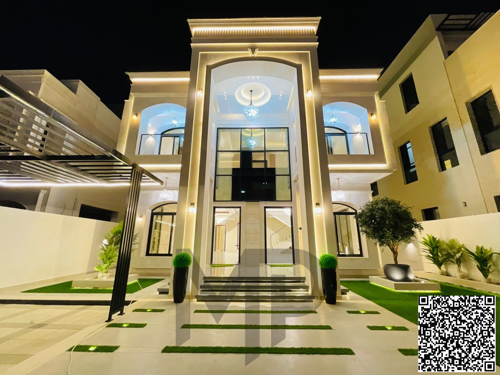 Luxury classic villa for sale – two floors and a roof | 5 master bedrooms | Central air conditioning | Strategic location on Sheikh Mohammed Bin Zayed