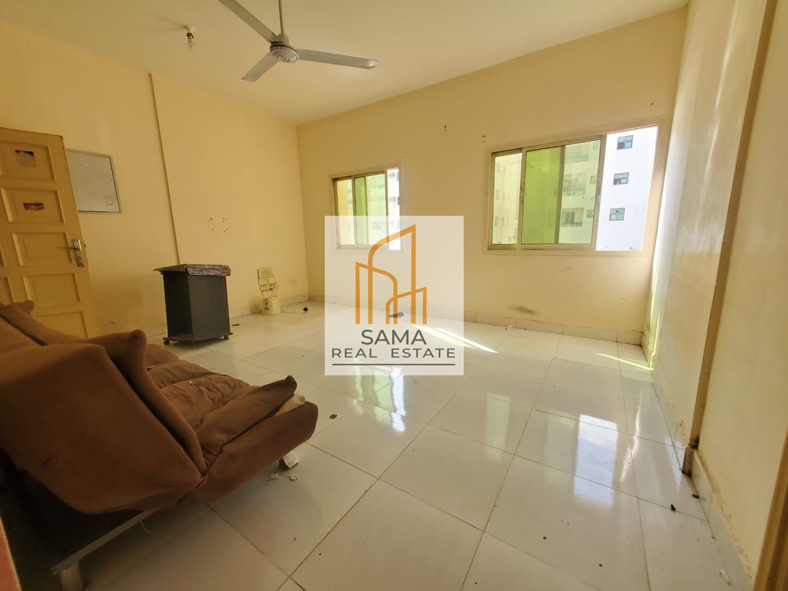 1 BHK CLOSE TO BUS STATION WITH SPLIT AC FOR FAMILY IN MUWIALLAH RENT 30K