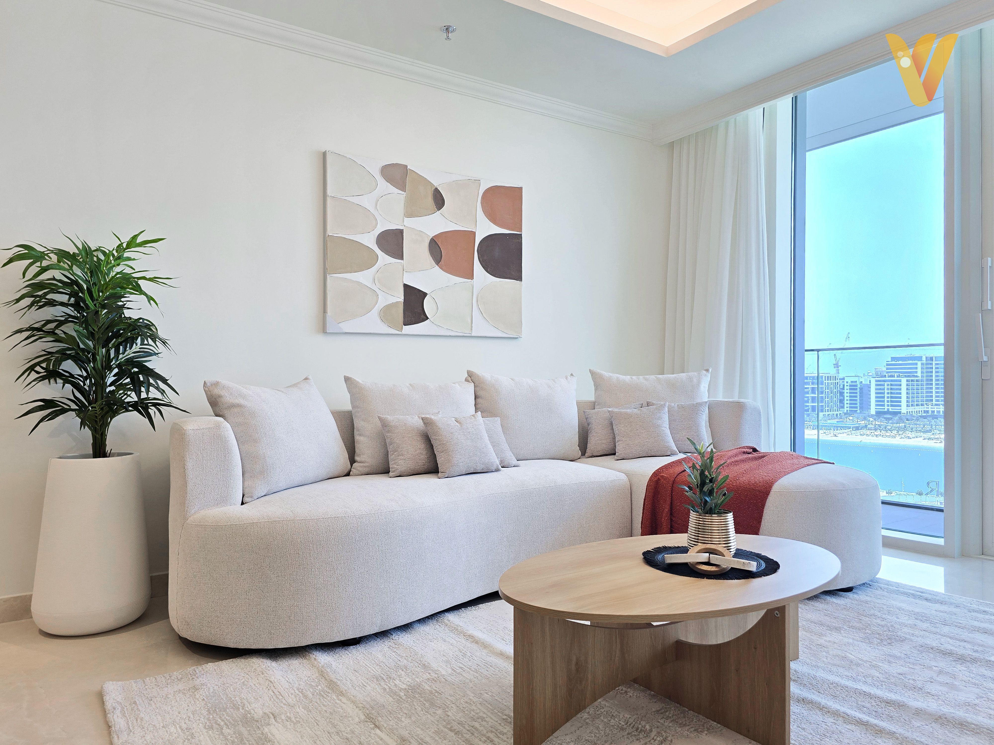 Fully Furnished 1-Bedroom | Premium Beachfront Living