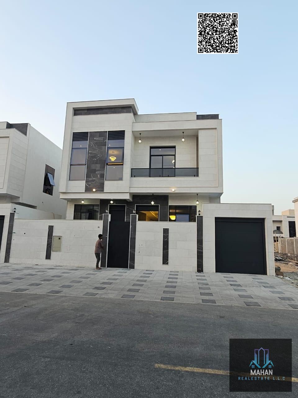 Villa for Sale in Al Bahya – Ajman An excellent opportunity to own a modern luxury villa with elegant design and high-quality finishing, located in a quiet and prime residential area close to all essential services.