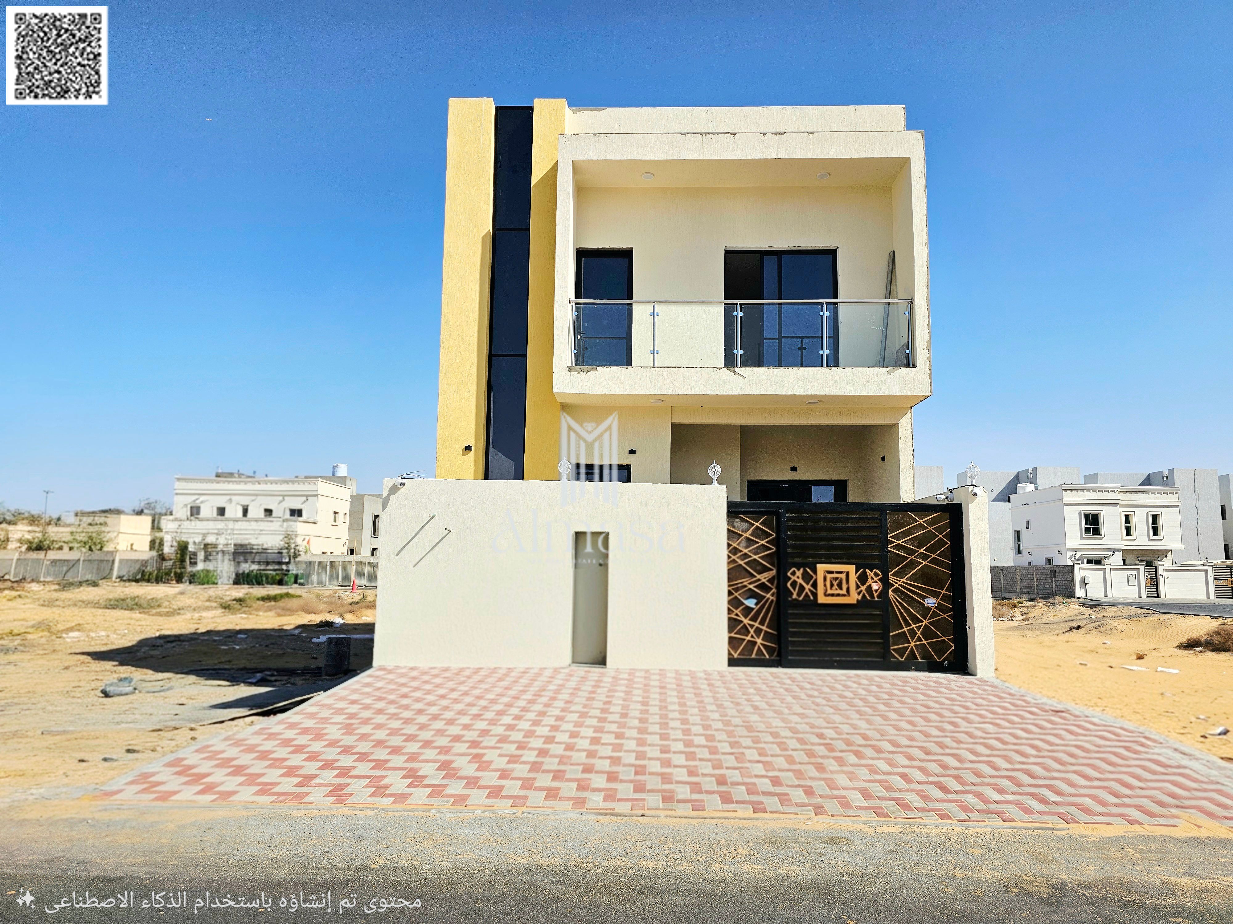 Modern villa at an attractive price, 5 bedrooms with a roof terrace