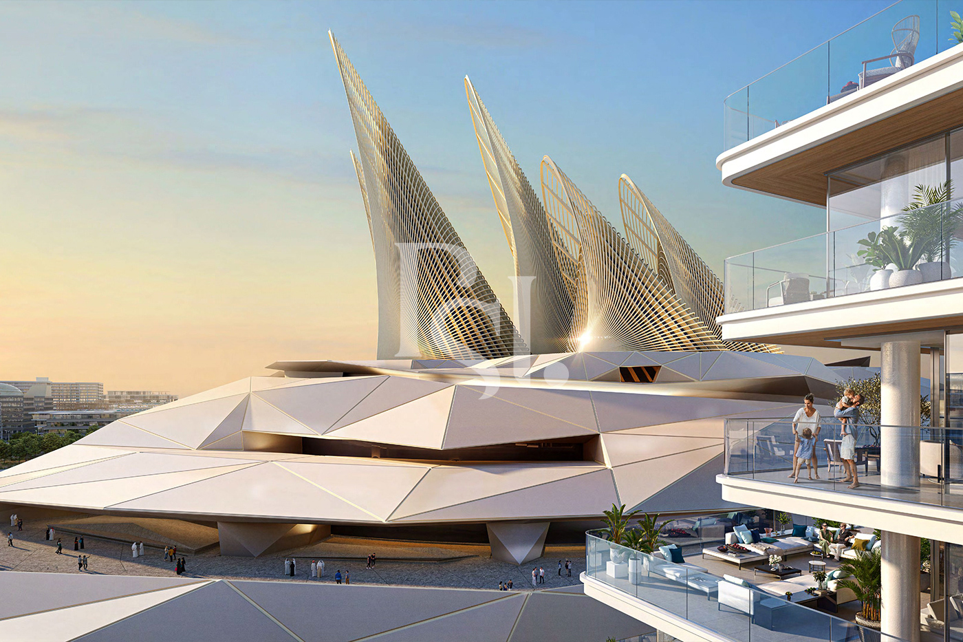 Full Zayed Museum And Pool View | Rare Unit
