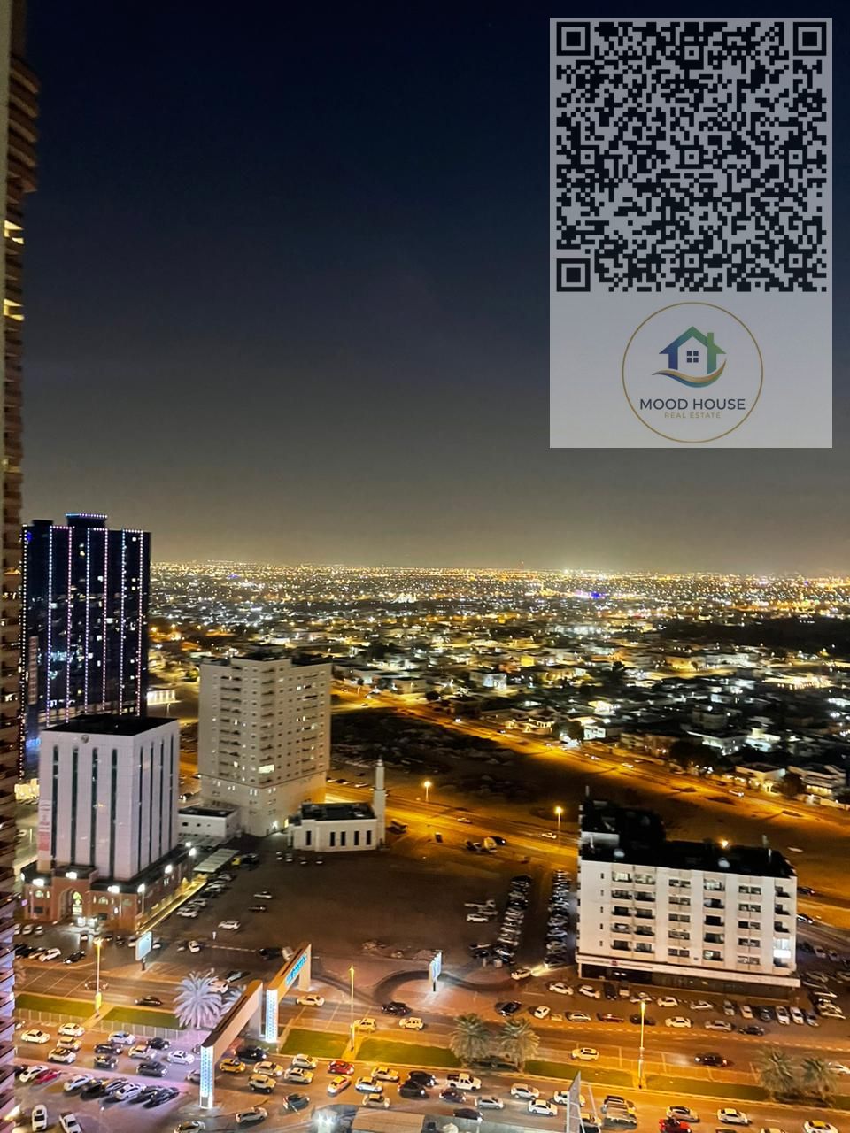 2-Bedroom Apartment for Rent in Ajman One Towers – Open View & 2 Balconies
