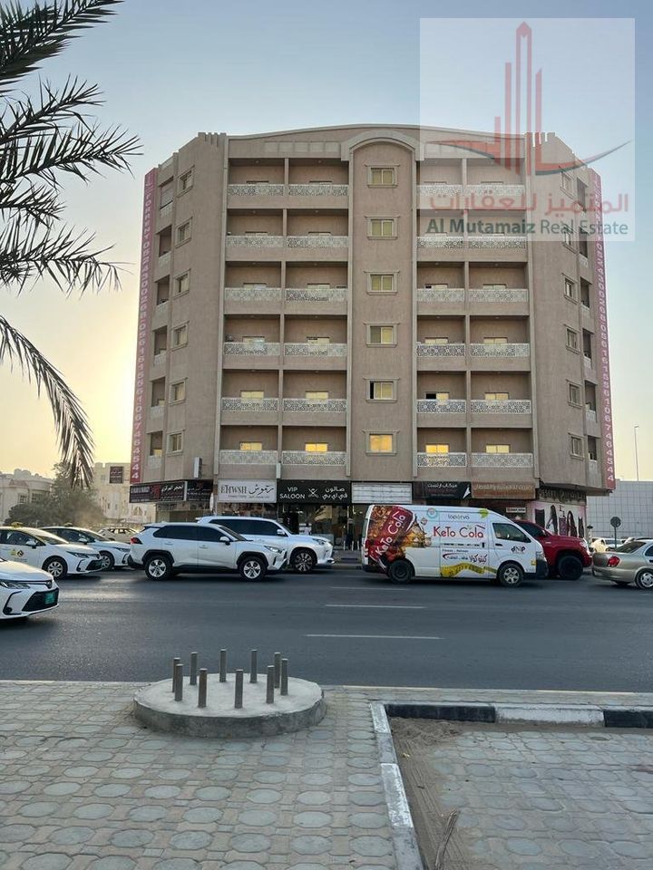 One bedroom and living room with balcony, excellent location on a main street with easy access to Dubai