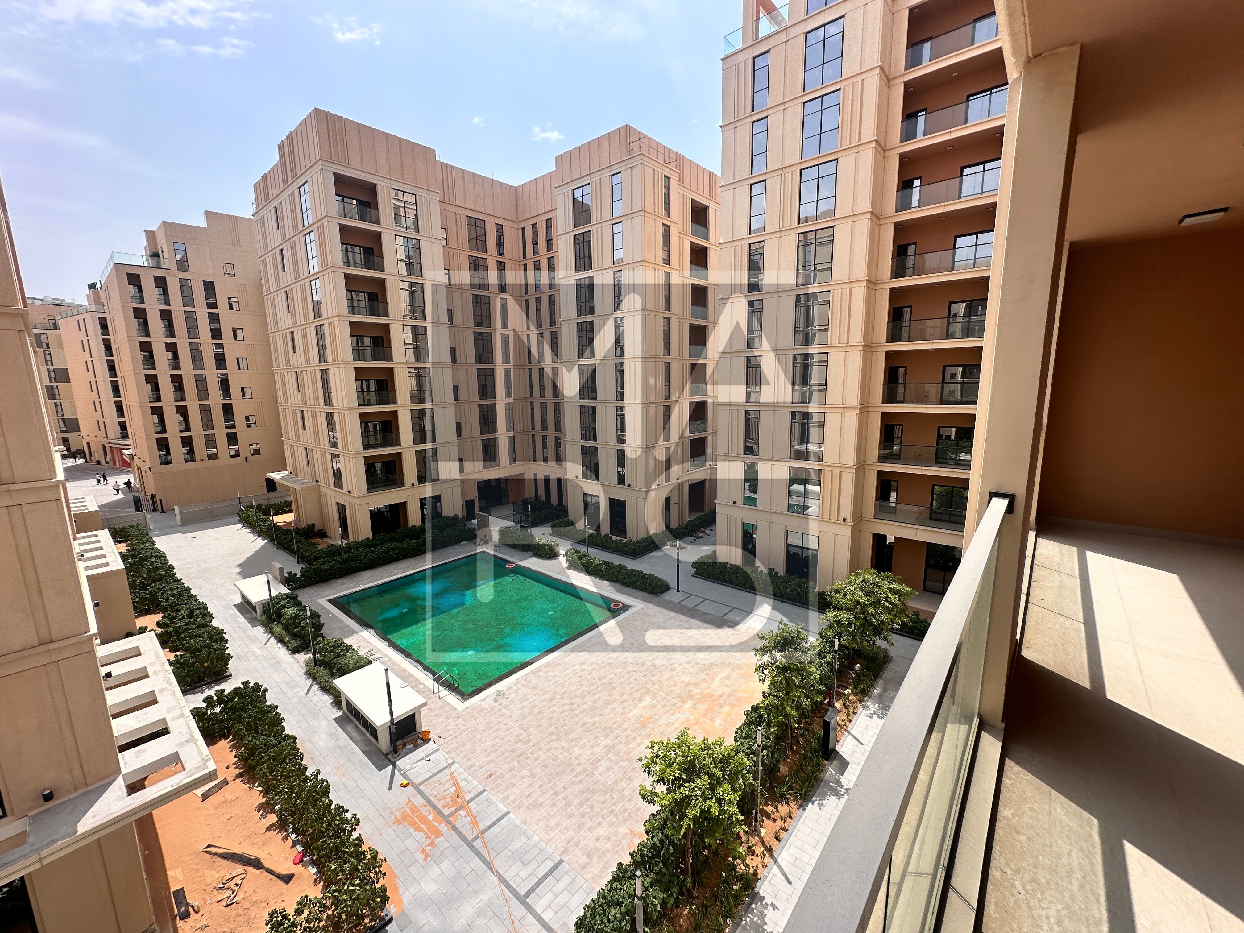 Luxury view Three bedroom apartment with Maid-room available for rent In Almamsha