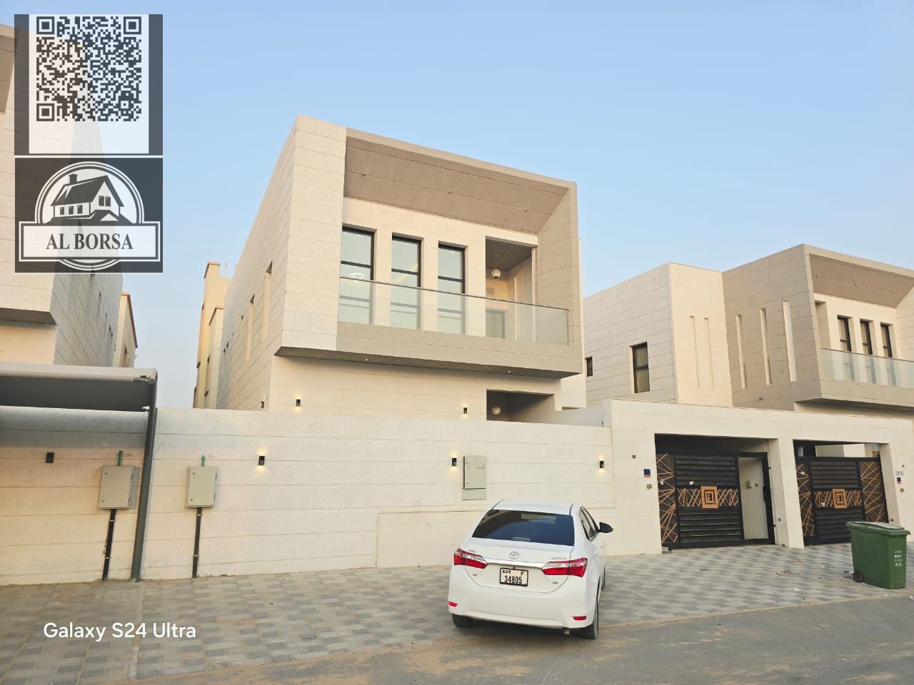 Luxury villa for rent in Al Yasmin | 5 master bedrooms | Living room and majlis | Maid's room | Preparation kitchen | AED 100,000 – 3 installments